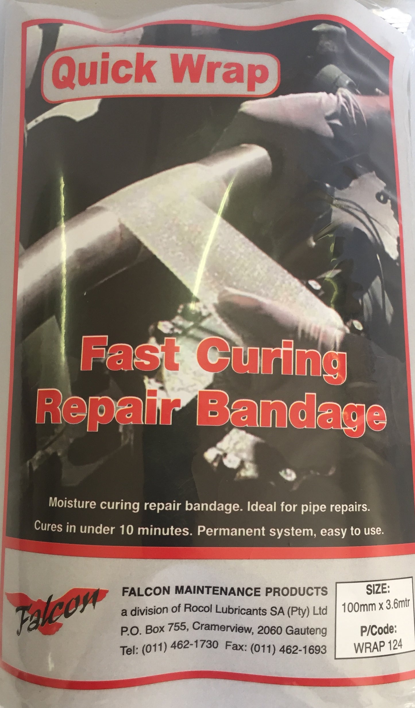 Quick Wrap Pipe Repair Bandage