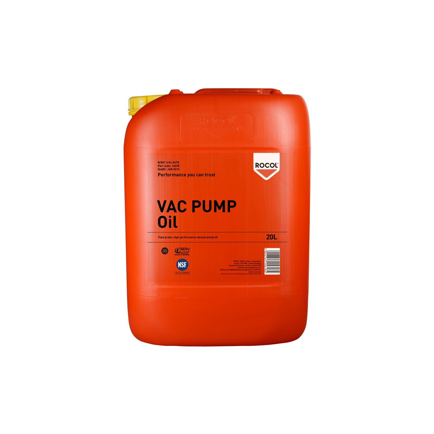 ROCOL VAC PUMP Oil