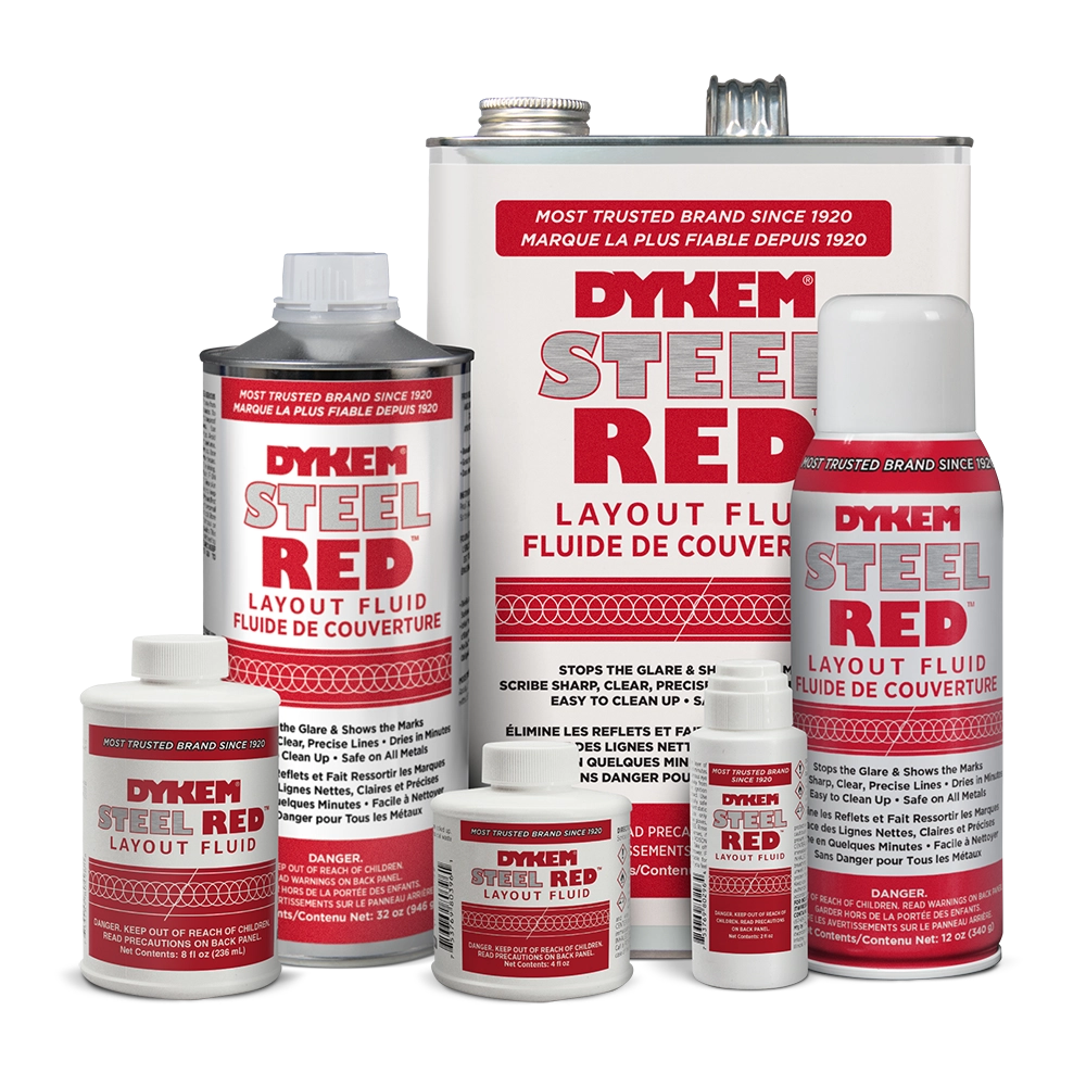 DYKEM STEEL RED® Layout Fluid