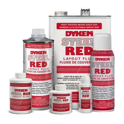 DYKEM STEEL RED® Layout Fluid