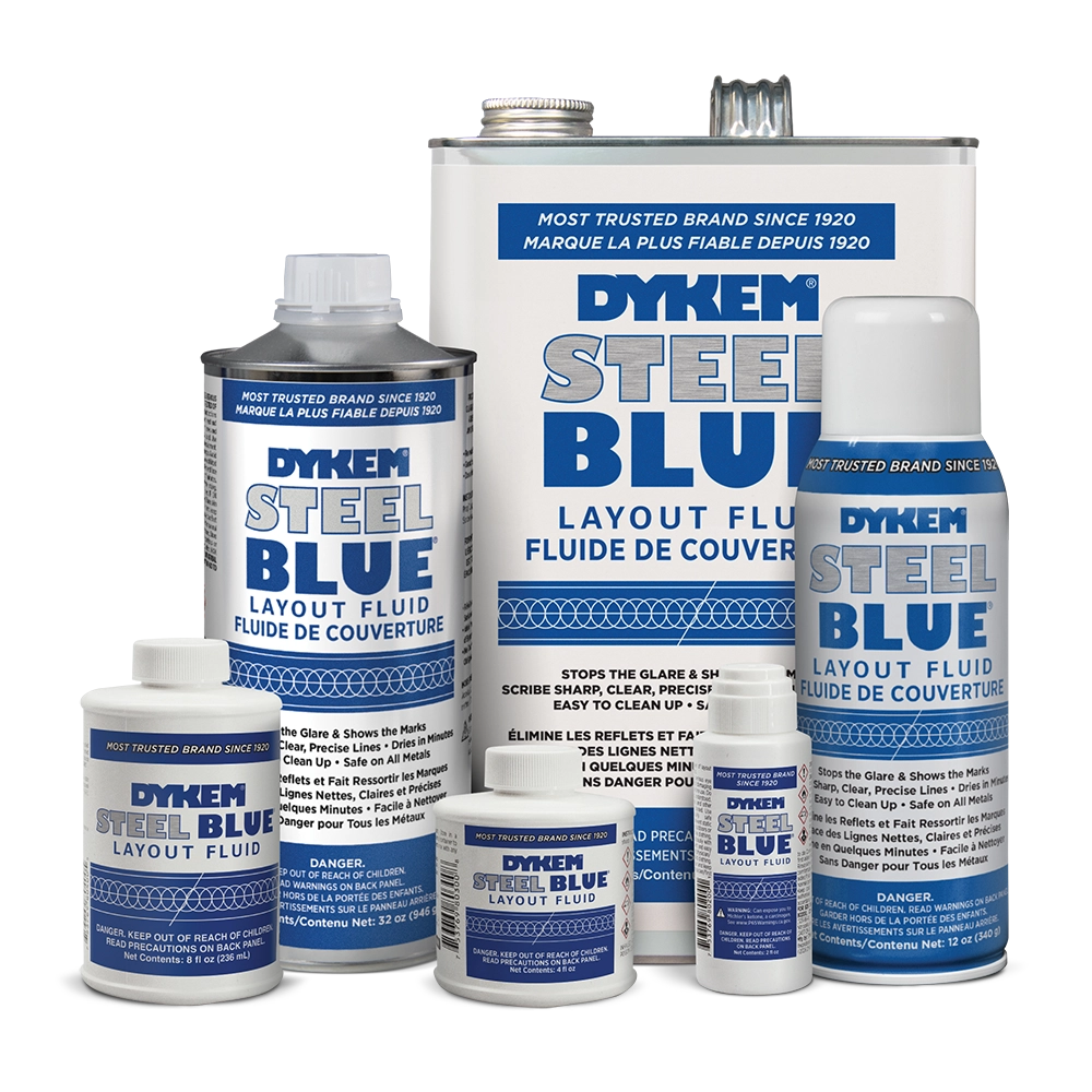 DYKEM STEEL BLUE® Layout Fluid