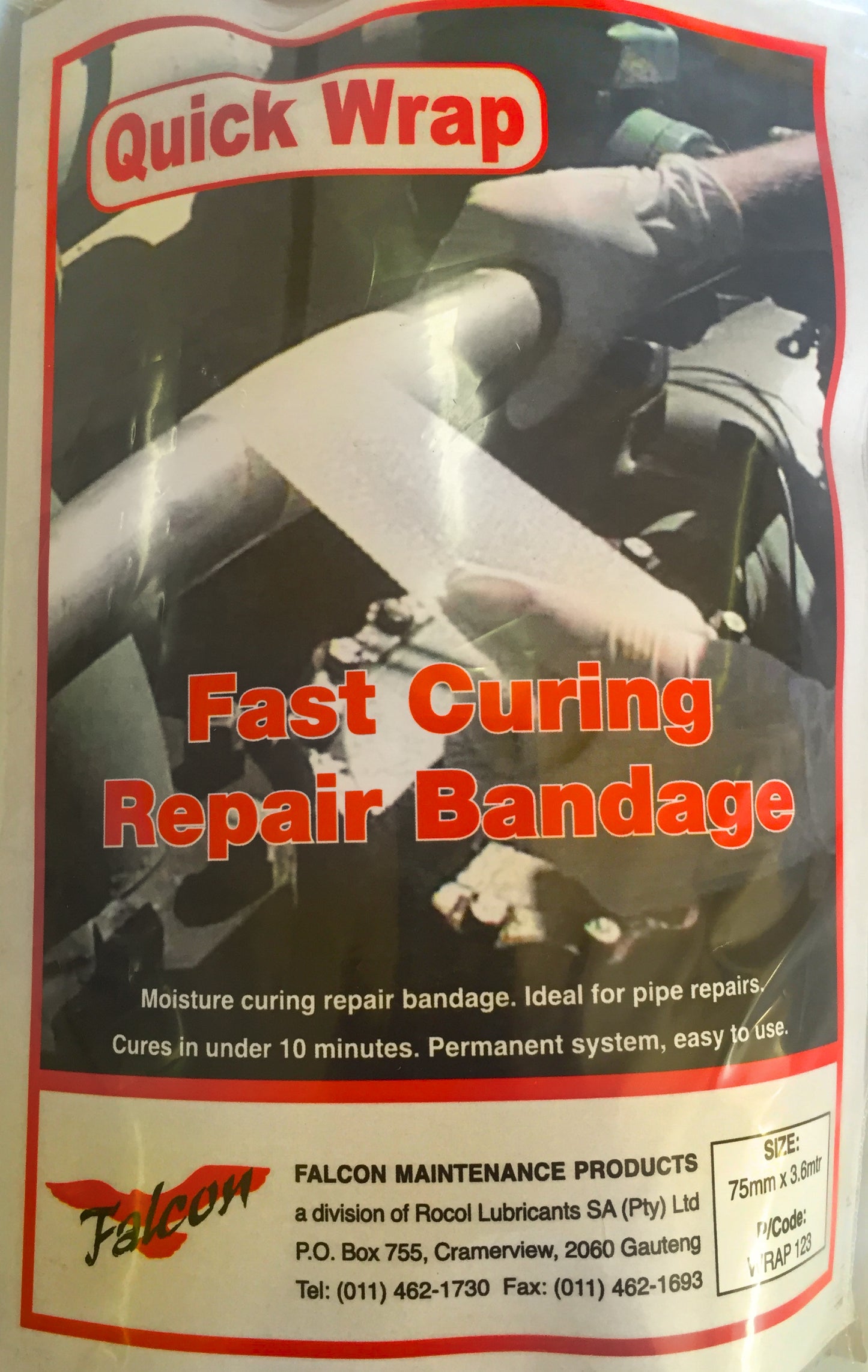 Quick Wrap Pipe Repair Bandage