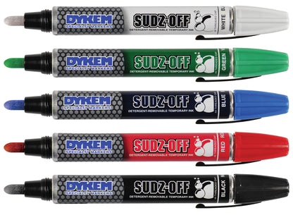 DYKEM SUDZ-OFF® Threaded Cap Detergent Removable Marker